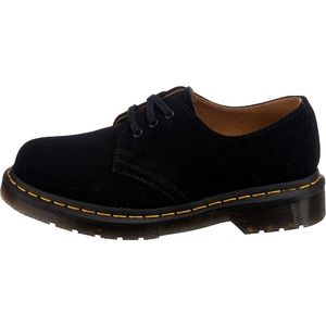 New Dr. Martens, 1461 Suede Oxford Shoes in Black